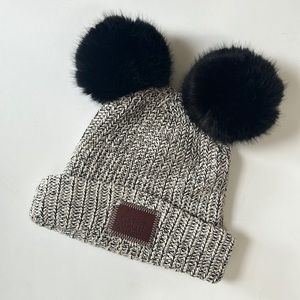 Love Your Melon Double Pom Beanie